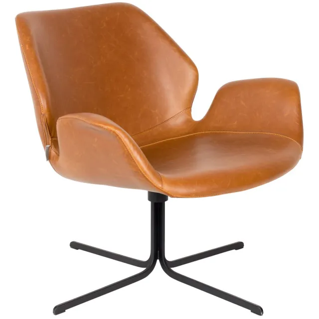Zuiver fauteuil Nikki Bruin
