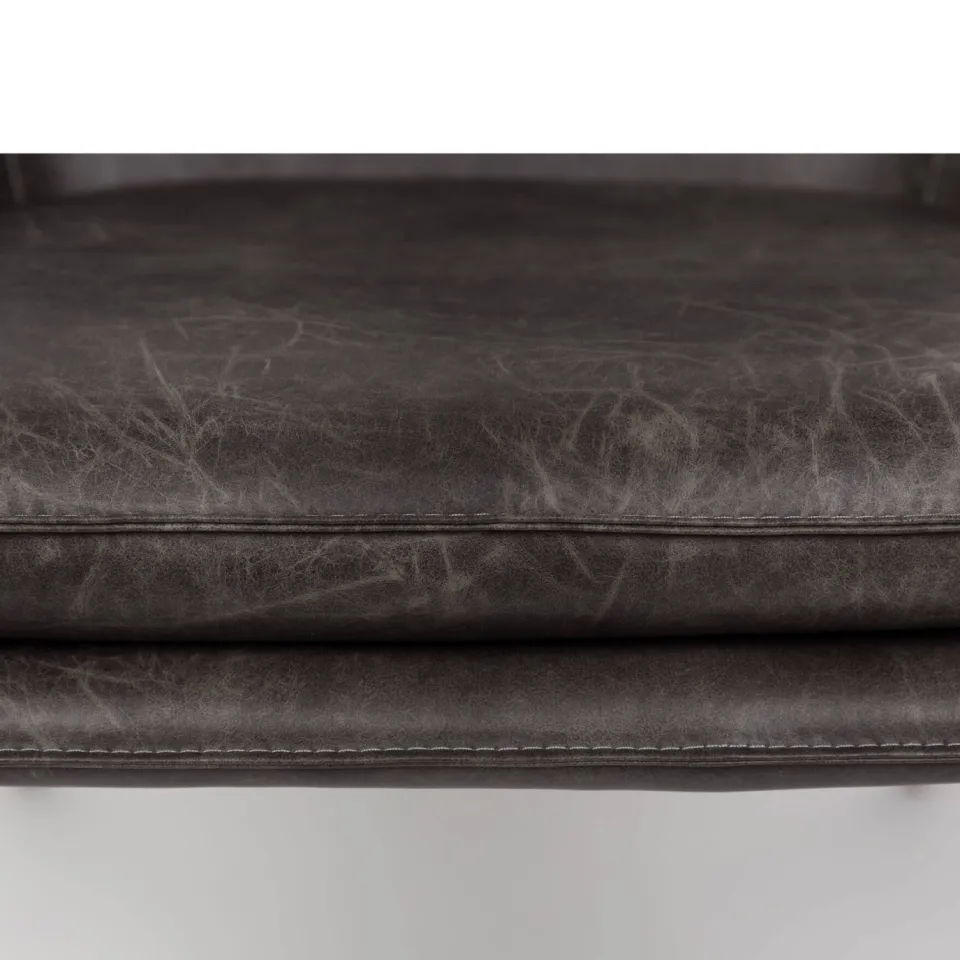 Housecraft Living fauteuil Bon Fauteuil Donkergrijs grijs, foto 8