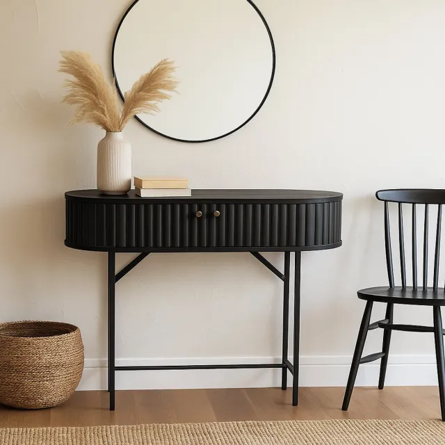 Milton & Oldbrook Wandtafel 100 cm Samara Zwart