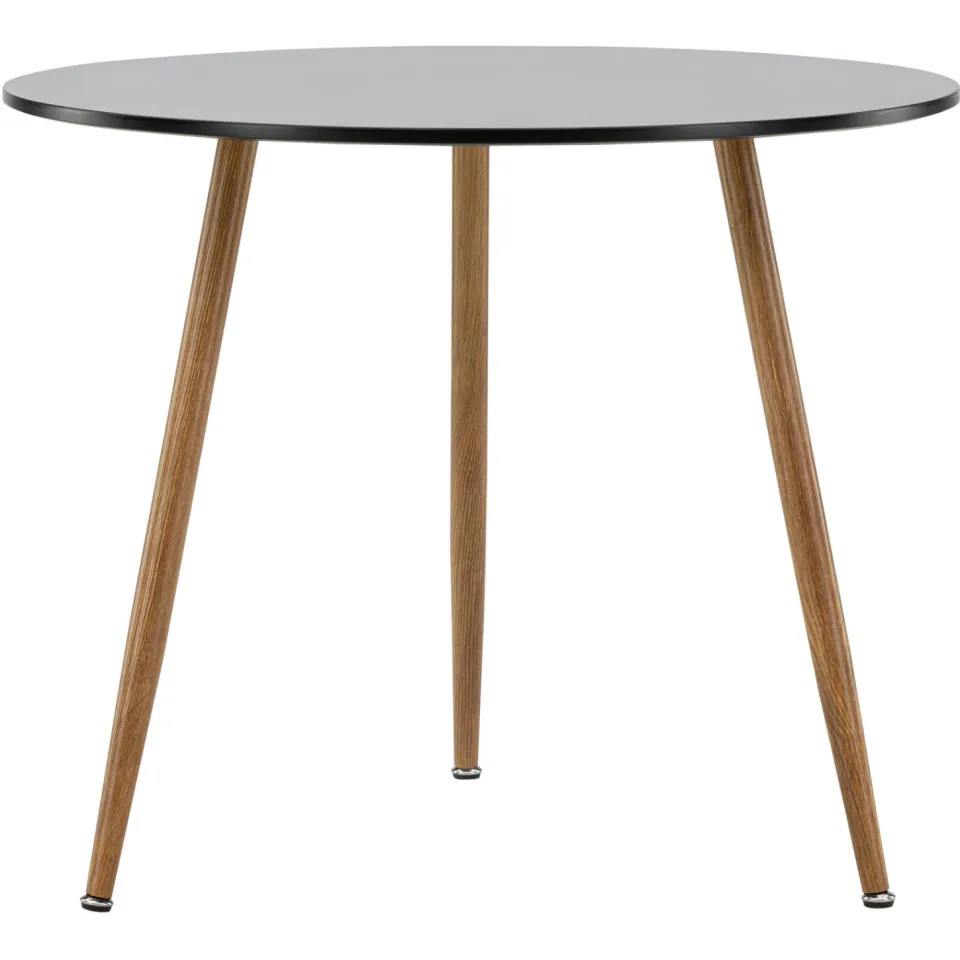 Nohr Ronde Bistrotafel 'Austina' 90cm, kleur Zwart