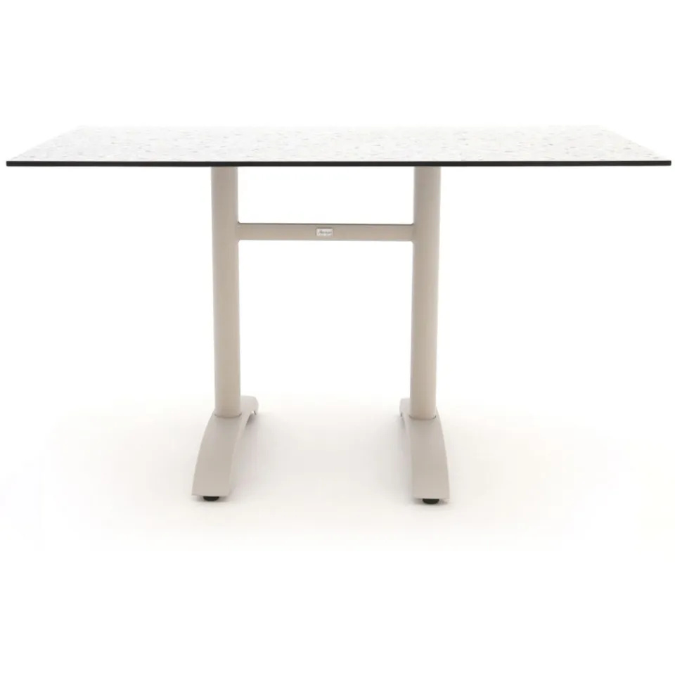 Bellagio tuinmeubelen Bellagio Lisio tuintafel 140x80x73cm taupe