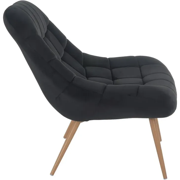 Fauteuil Louis zwart, foto 3