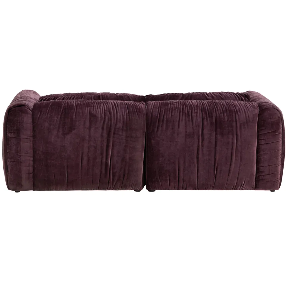 NOUS Living 2-zitsbank Kaia burgundy, foto 3