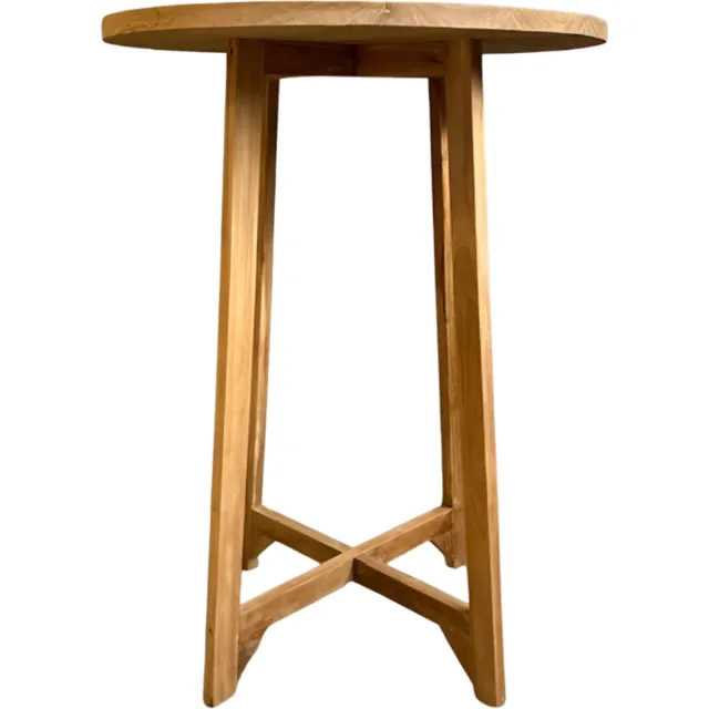 Var Bar table teak D80H110 Zie foto