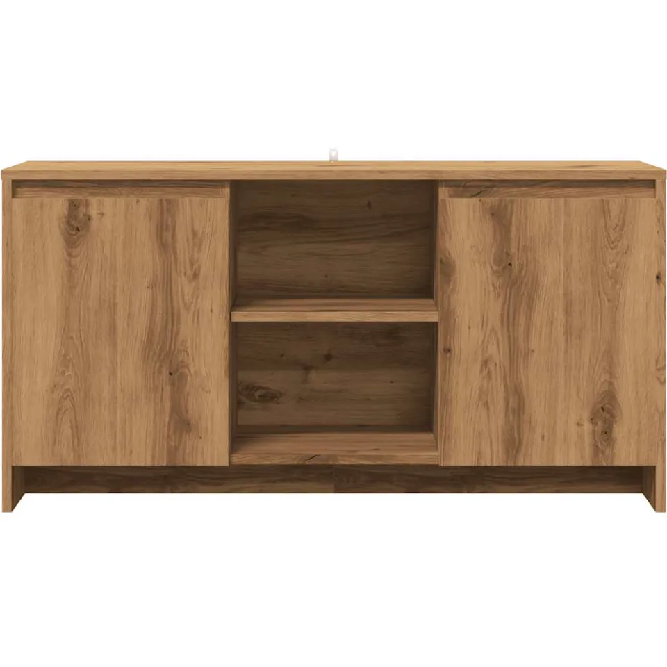 vidaXL Tv-meubel 102x37,5x52,5 cm bewerkt hout artisanaal eikenkleur, foto 4