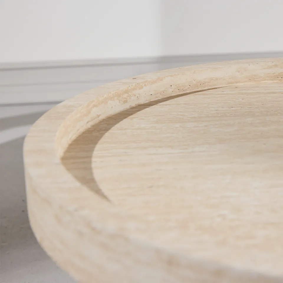 Nest living Micah houten salontafel beige - 120 x 60 cm, foto 3