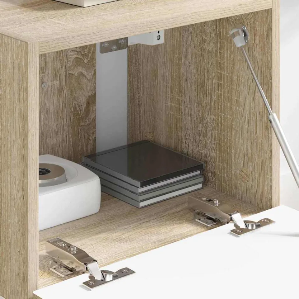 vidaXL TV Wandkast 39 x 31 x 29,5 cm Sonoma Bewerkt hout bruin, foto 4