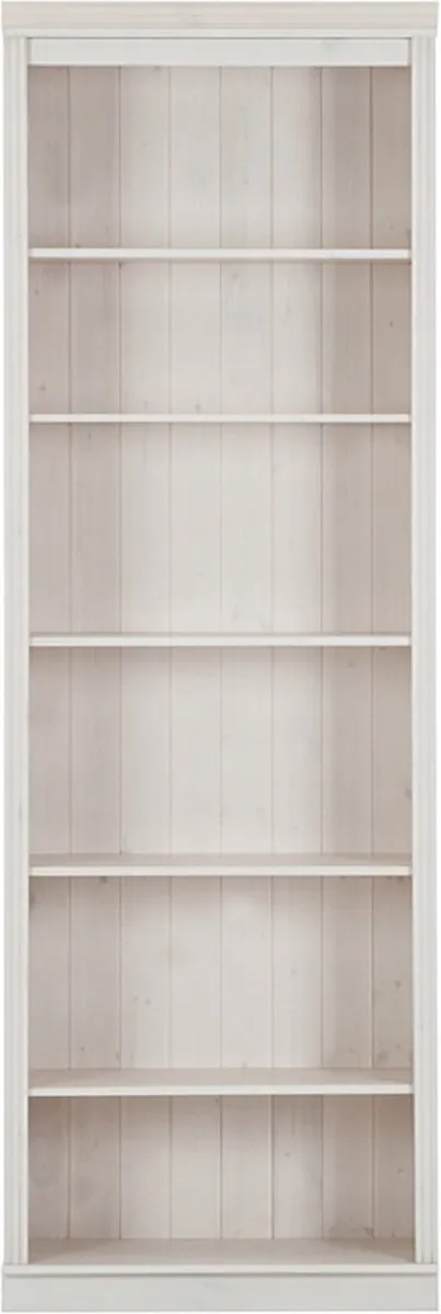 Notio Living Anita-Boekenkast 6 Open Witte Lak