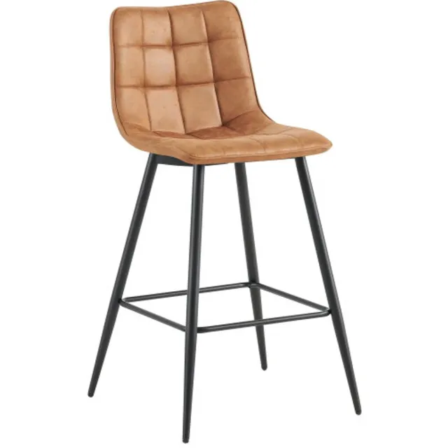 Benoa Barstoel Lucille Cognac - barstoelen set van 2
