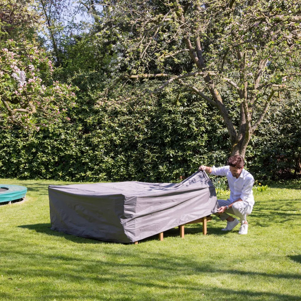 Winza Premium loungesethoes hoes 220 x 180 x 75 cm grijs, foto 2