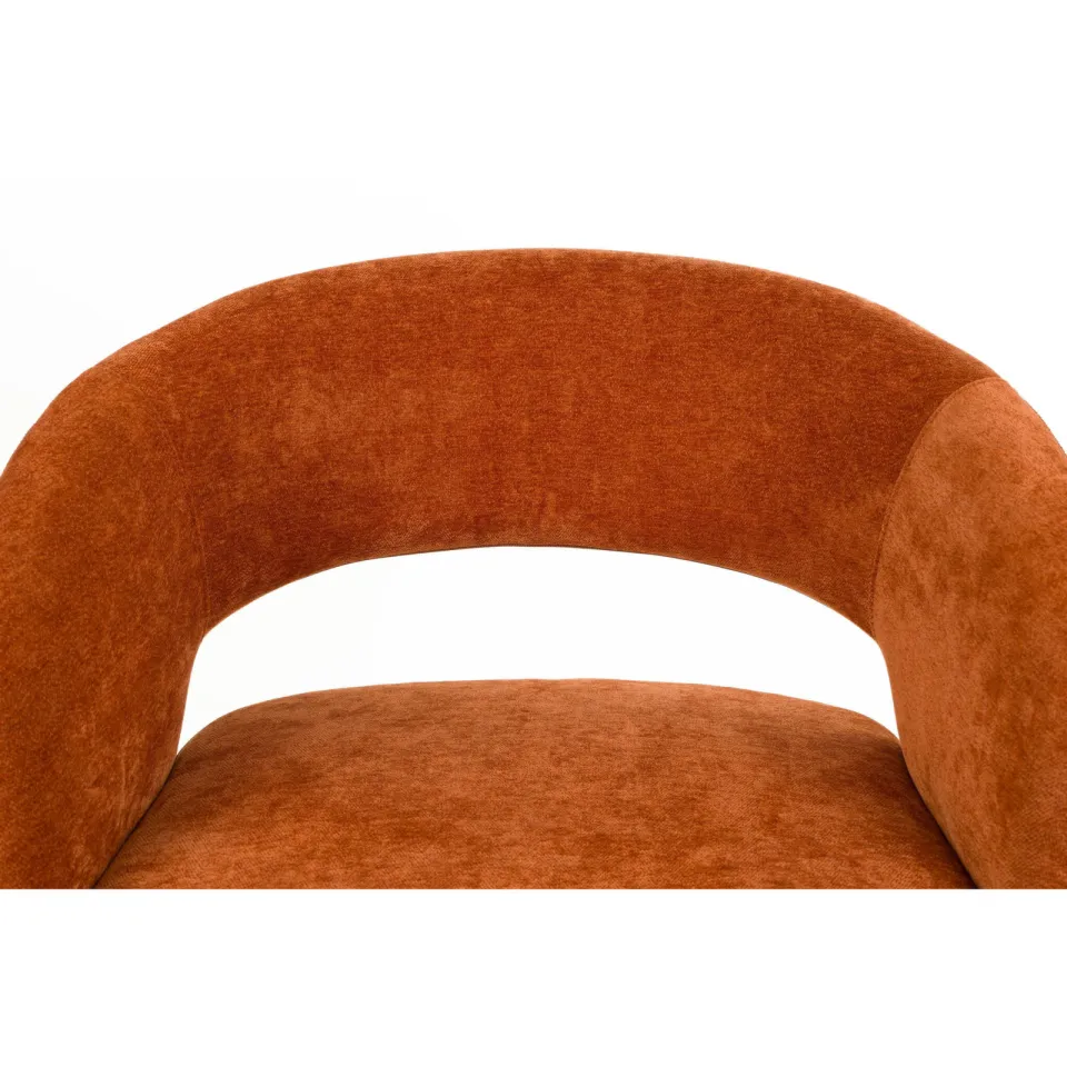 Housecraft Living fauteuil Charina oranje, foto 6