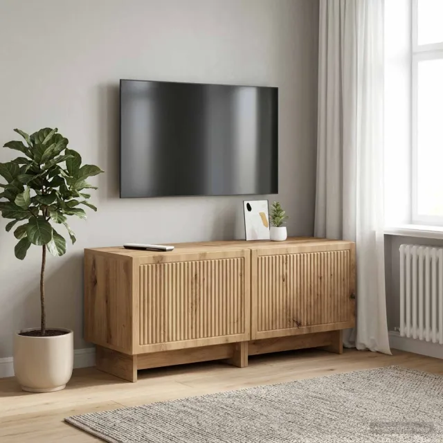 vidaXL Tv-meubel Artisanaal eiken Bewerkt hout, foto 2