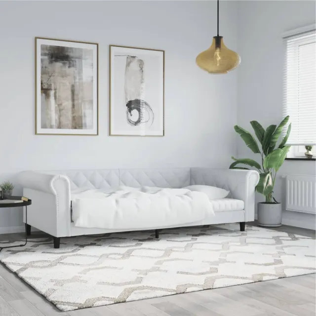 vidaXL Slaapbank 80x200 cm kunstleer wit