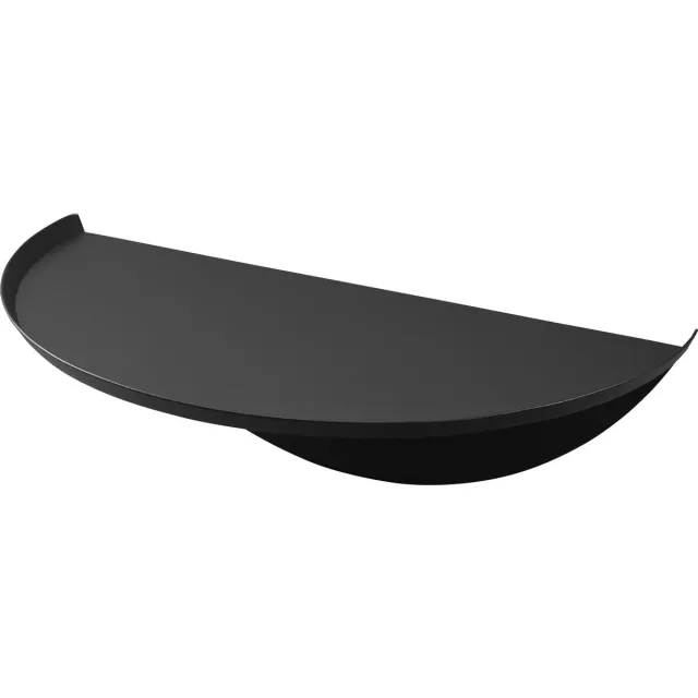 Yamazaki Wandplank Halfrond - Tower - Zwart