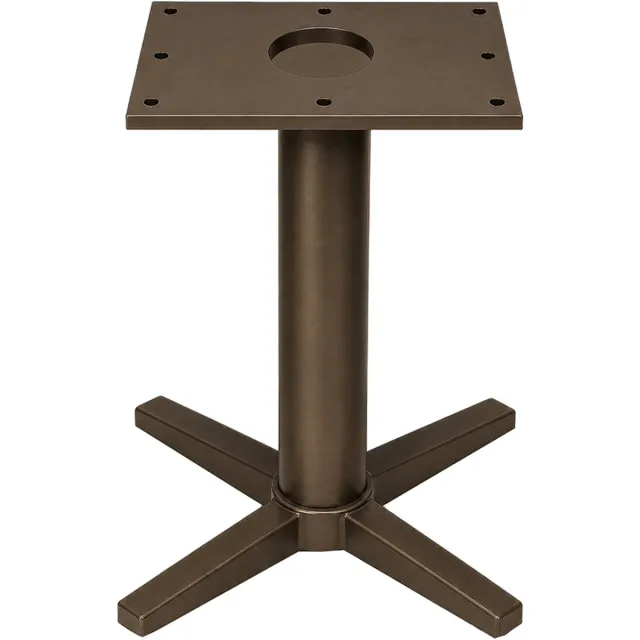 LABEL51 Modular Match Eetkamertafel - Bruin - Metaal - Kolom
