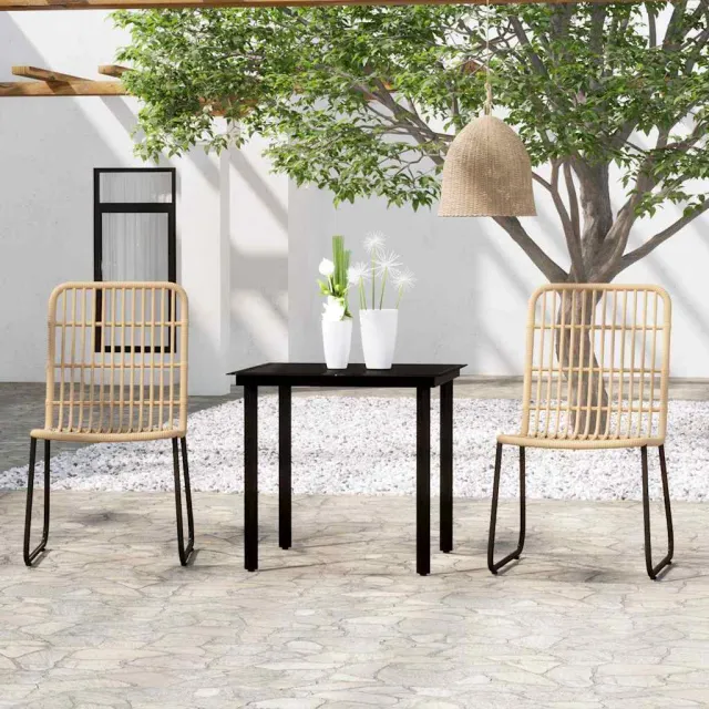 vidaXL 3-delige Tuinset eikenkleurig, foto 2