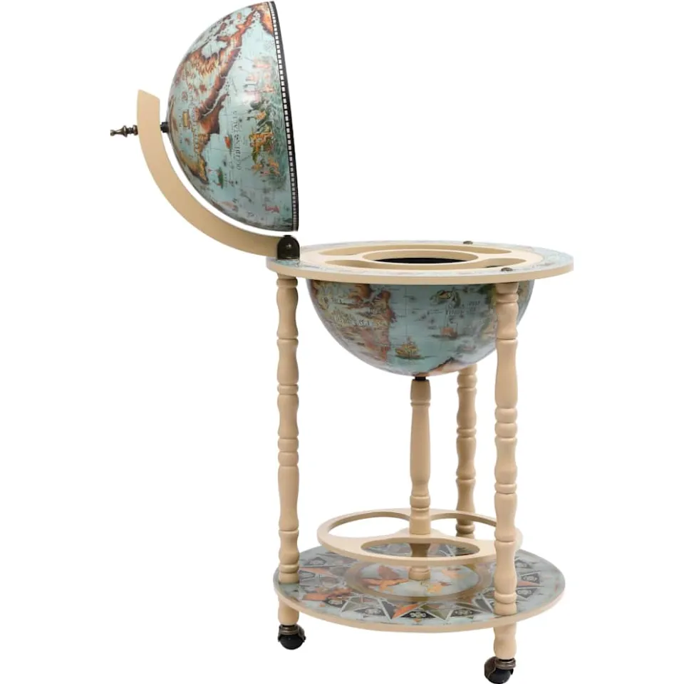 vidaXL Globebar eucalyptushout blauw, foto 3