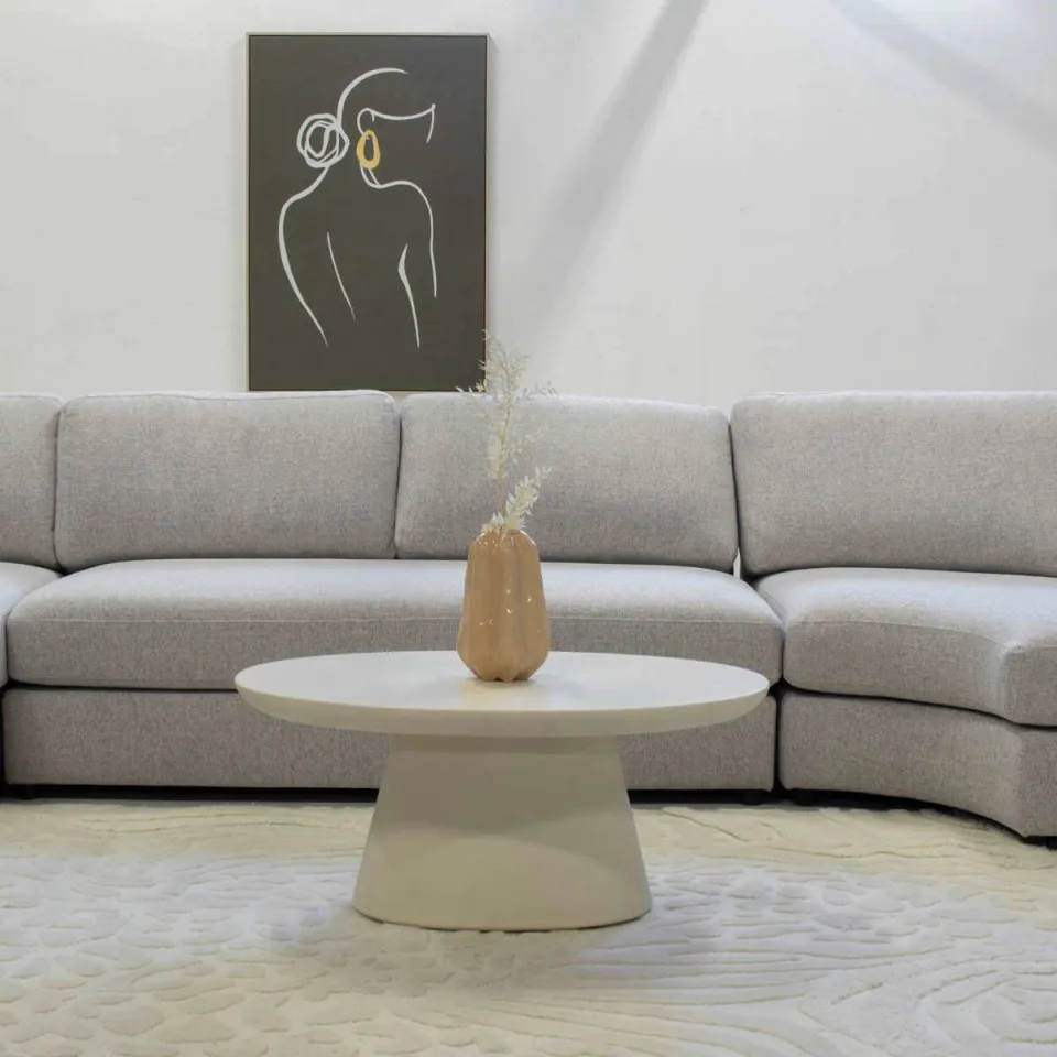 Giga Meubel Salontafel Cleo - Beige Composiet - 90x60x40cm, foto 3