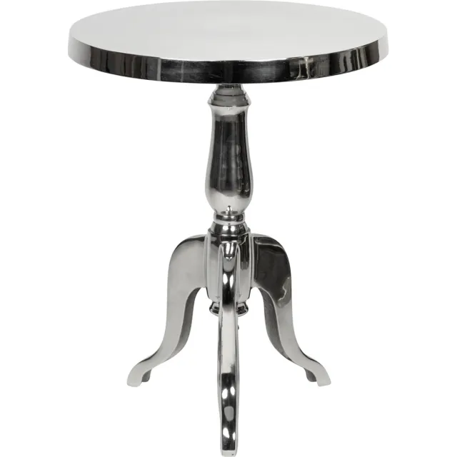 Mars & More tafel shiny rond dia 55cm 70h Zilver