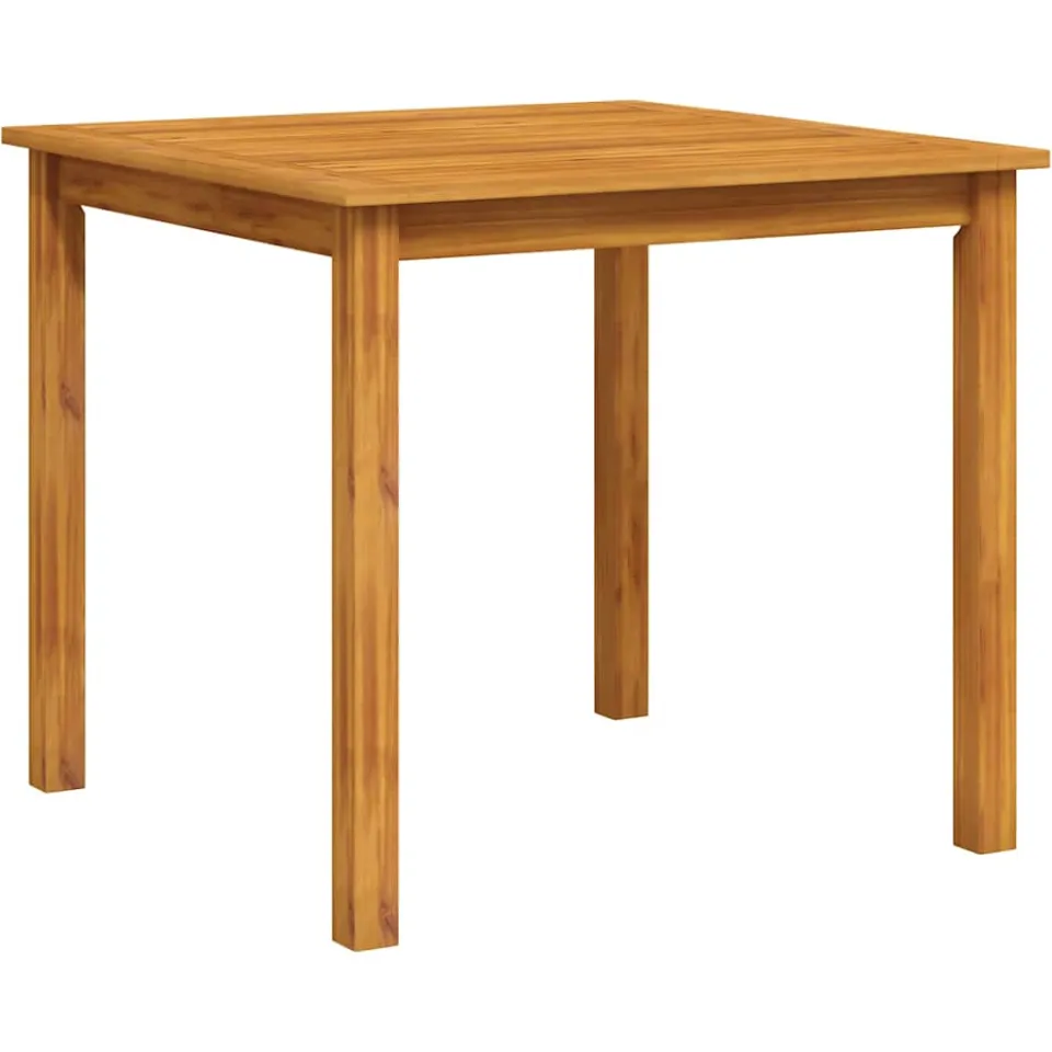 vidaXL Tuintafel 85x85x74 cm massief acaciahout bruin, foto 3