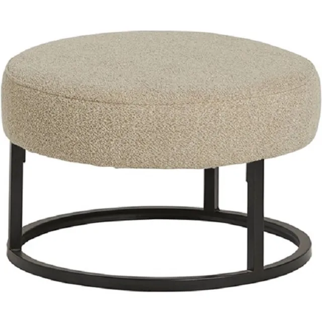 VanEtje Poef Lola Ø50 cm - Alpine Beige