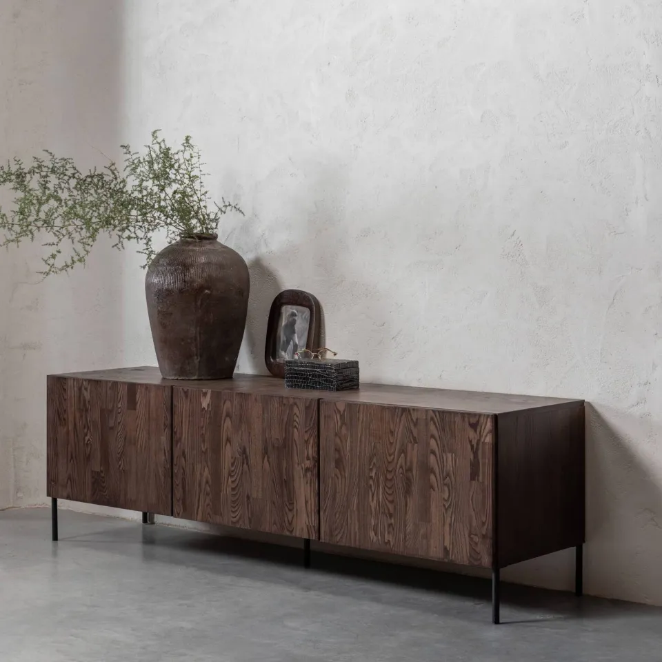 WOOOD Bono Gravure tv-meubel bruin, foto 2