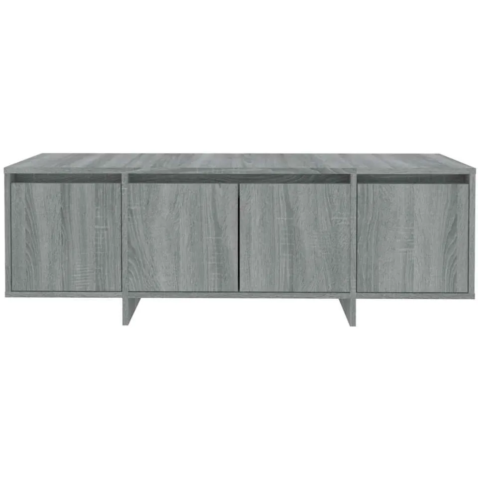 vidaXL Tv-meubel 120x30x40,5 cm bewerkt hout grijs sonoma eikenkleurig, foto 4