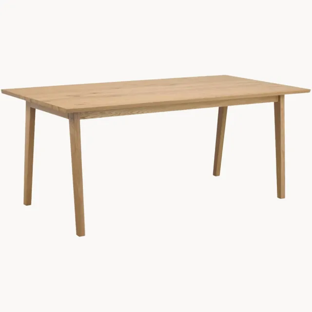 Rowico Home Uitschuifbare eettafel Melfort, 180 - 280 x 90 cm Beige