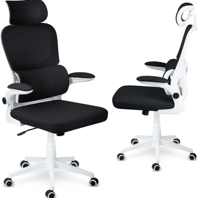 Global Income Sofotel Formax micro mesh bureaustoel zwart wit