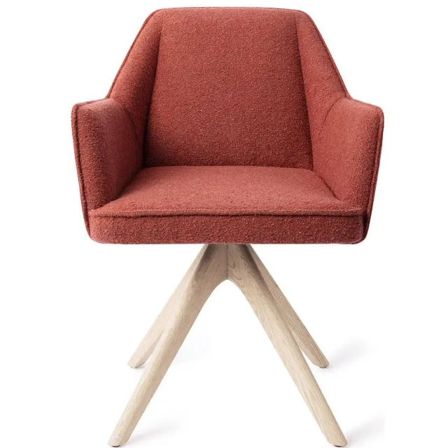 Jesper Home Tome eetkamerstoel rood Shabby Saffron