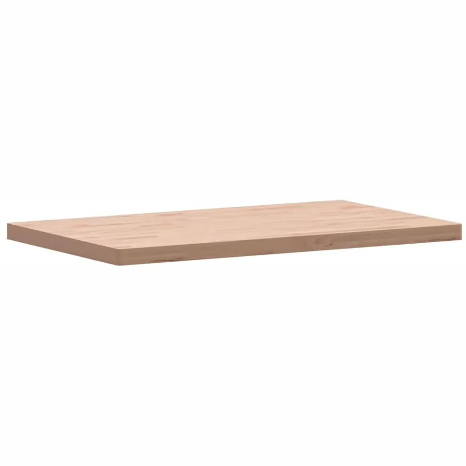 vidaXL Tafelblad rechthoekig 100x60x4 cm massief beukenhout Bruin