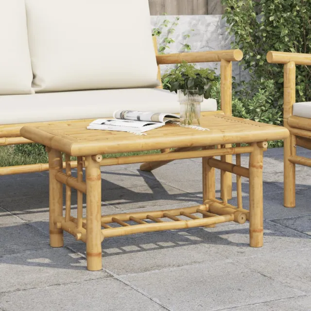 vidaXL Salontafel 70x45x36 cm bamboe Bruin