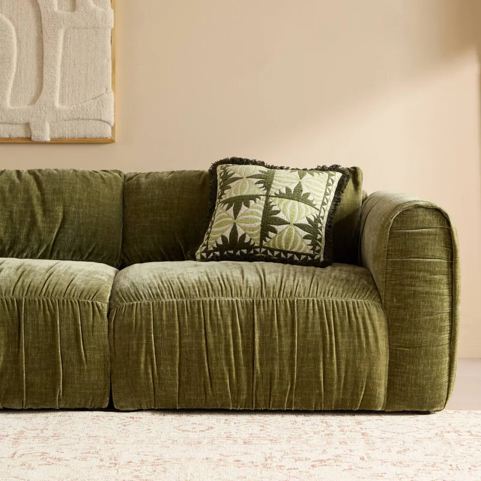 NOUS Living 2-zitsbank Kaia groen, foto 4