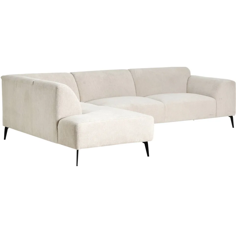 NOUS Living hoekbank links Bruno beige, foto 5