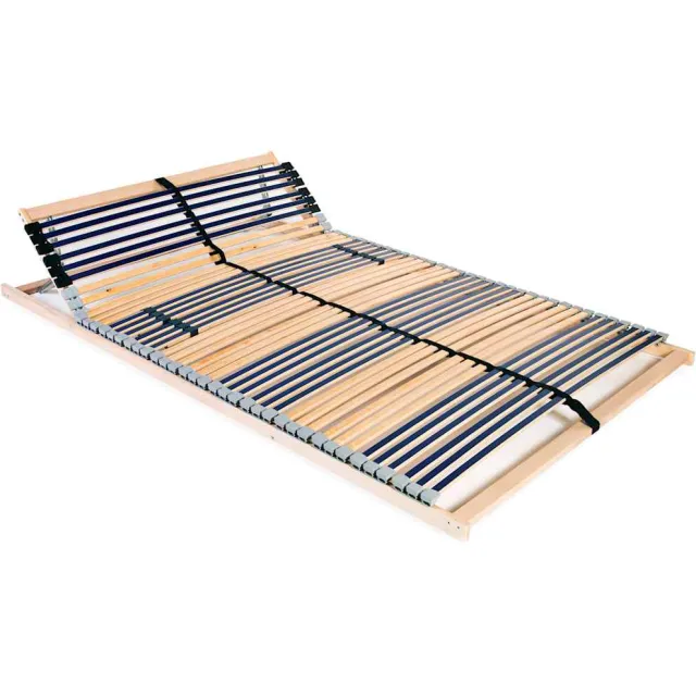 vidaXL Lattenbodem met 42 latten 7 zones 100x200 cm meerkleurig