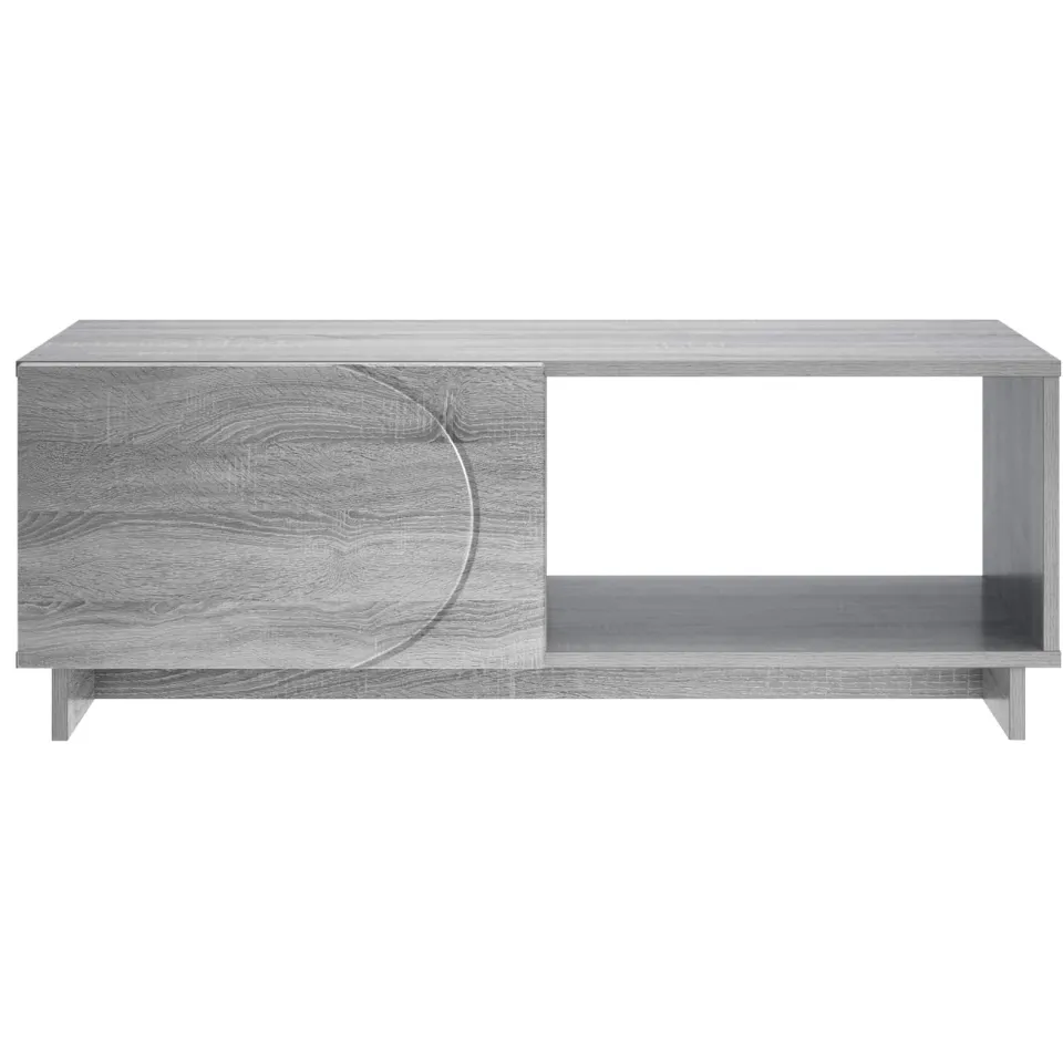 vidaXL Salontafel Grijs Sonoma 95 x 50,5 x 35 cm Bewerkt hout, foto 3