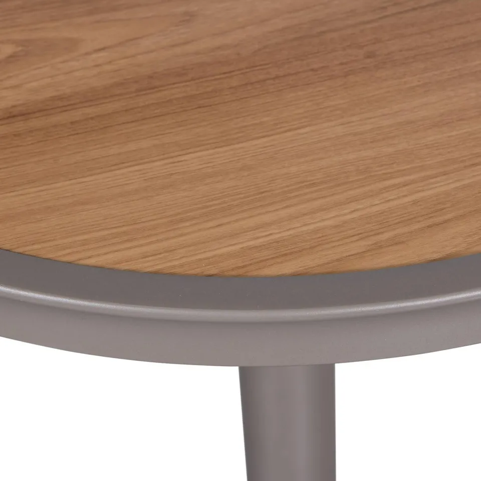 WOOOD Jeppe verstelbare tuinbartafel aluminium grijs, foto 6