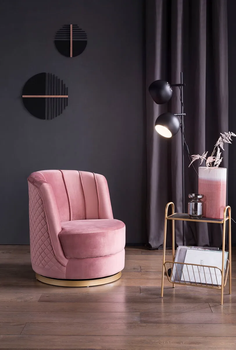 fauteuil Feline roze, foto 3