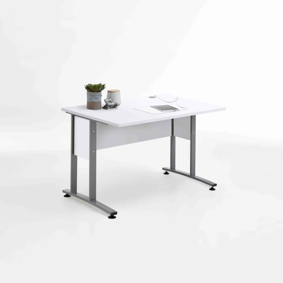 Bureau Nereus Wit 160 cm, foto 3