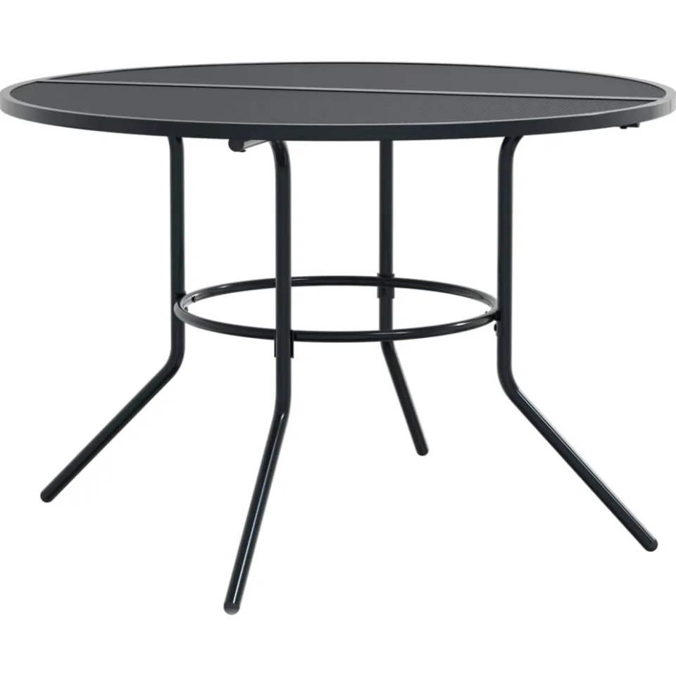 vidaXL 5-delige Tuinset verstelbaar gepoedercoat staal antraciet, foto 3