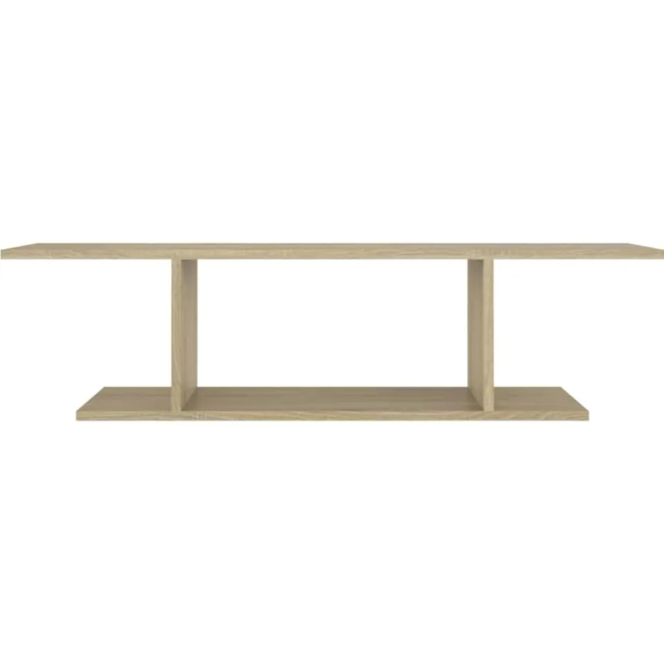 vidaXL Tv-wandmeubel 103x30x26,5 cm sonoma eikenkleurig Bruin