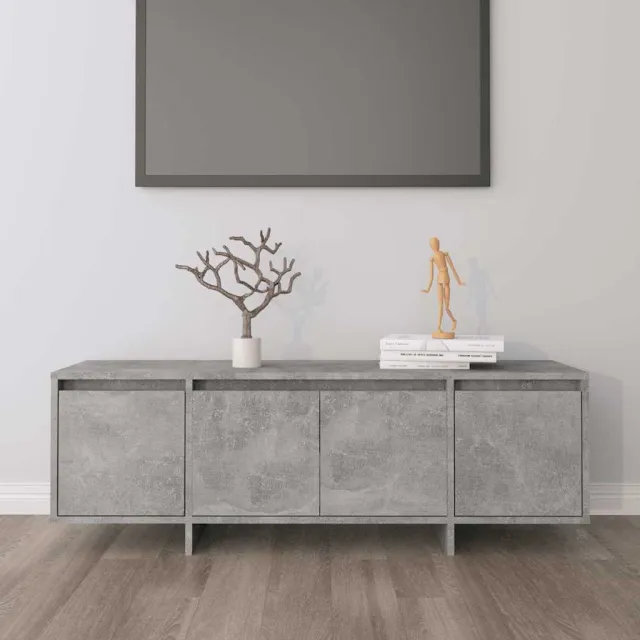 vidaXL Tv-meubel 120x30x40,5 cm bewerkt hout betongrijs grijs, foto 2