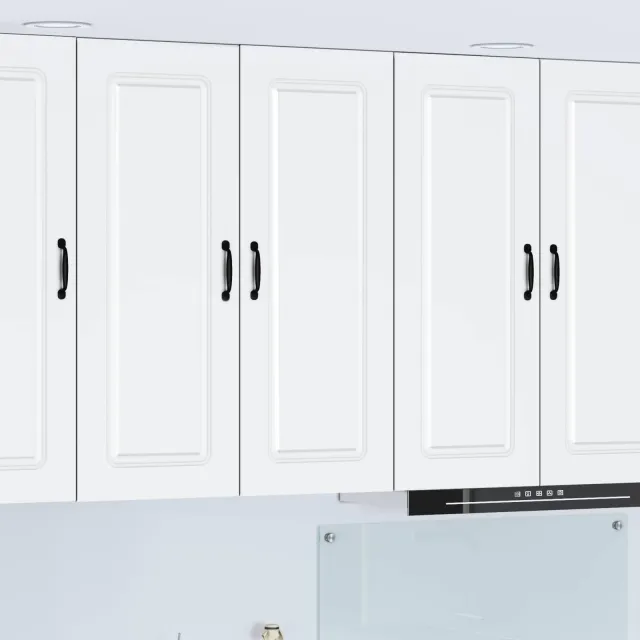 vidaXL Vaatwasserpaneel met 2 deuren KALMAR Wit 80 x 31 x 100 cm