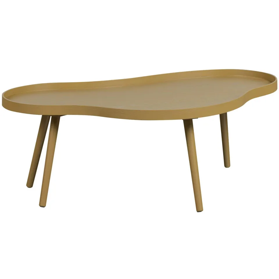 WOOOD Mae bijzettafel okergeel, foto 2