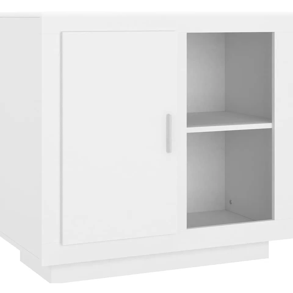 vidaXL Dressoir 80x40x75 cm wit, foto 4