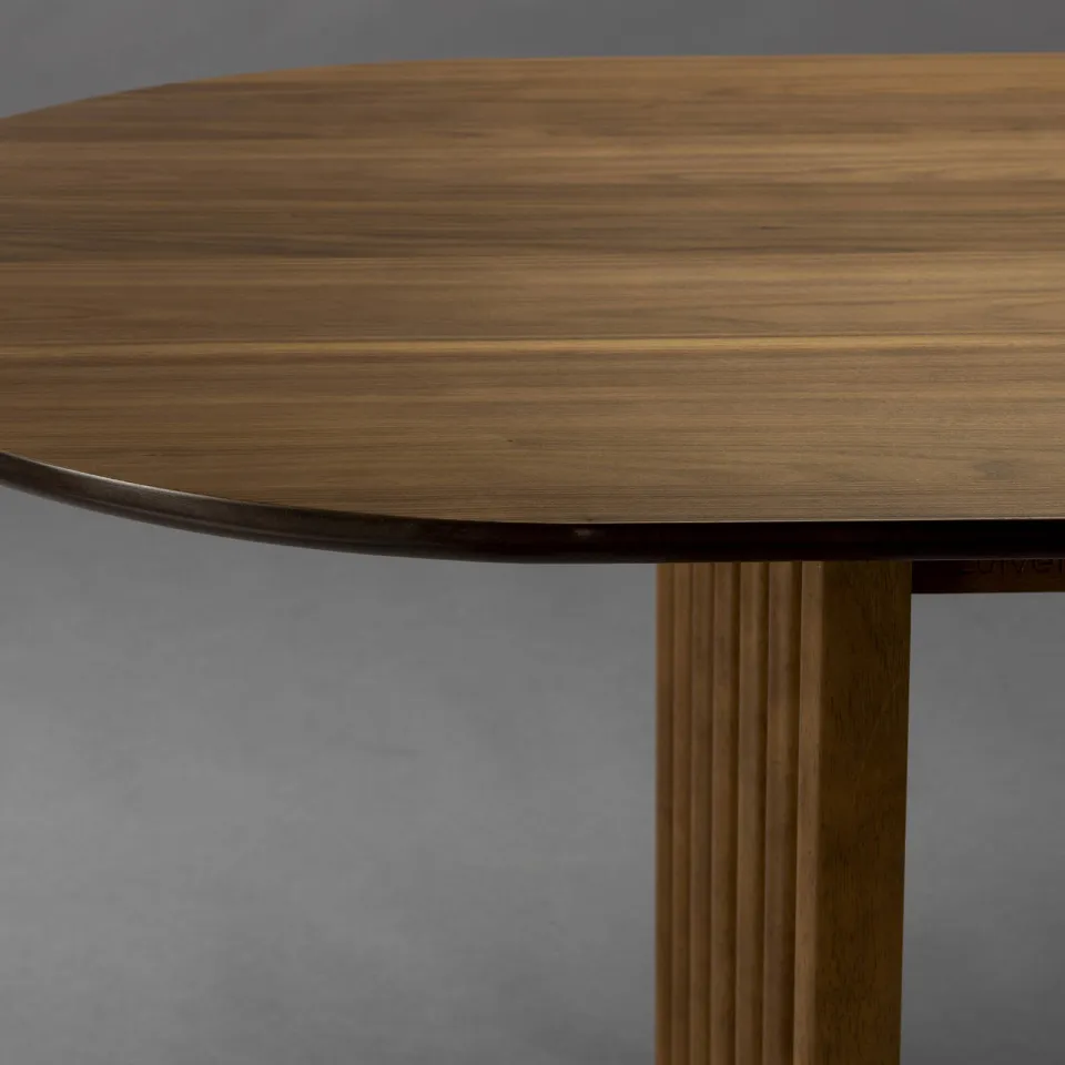 Dutchbone eetkamertafel Barlet bruin, foto 6