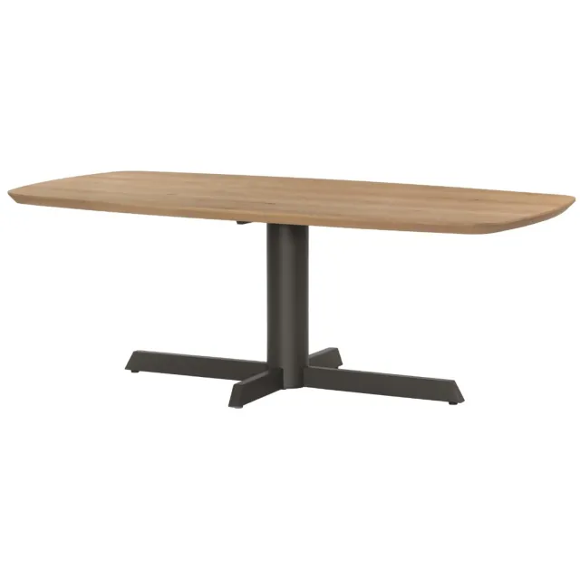 Livingfurn Eetkamertafel Sanremo - 105x220x76cm Bruin