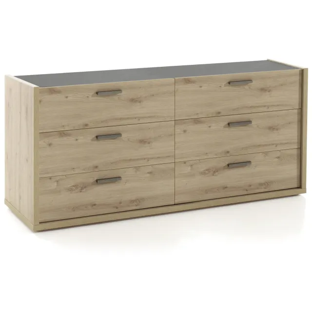 brede commode Ibiza beige