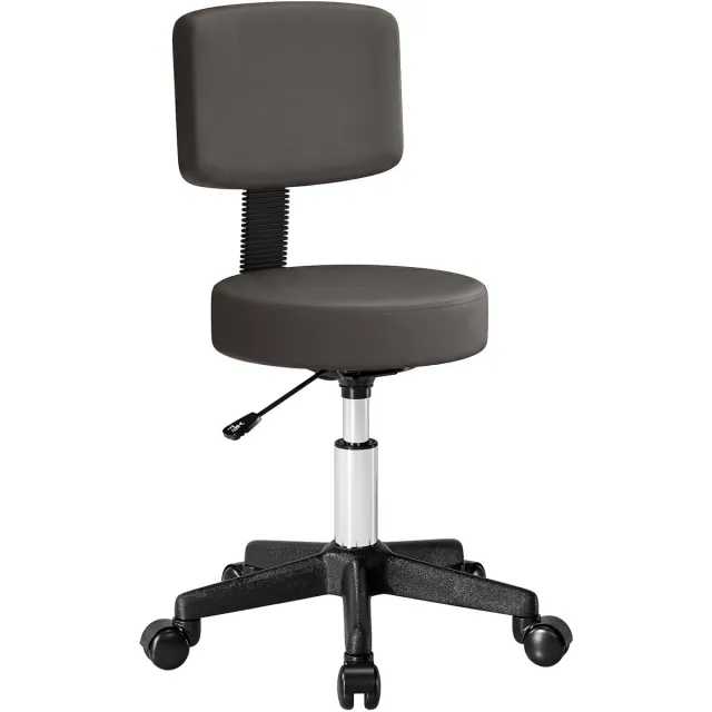 HOMCOM - Woonkamerkruk PU - 35x35x84cm - Grijs