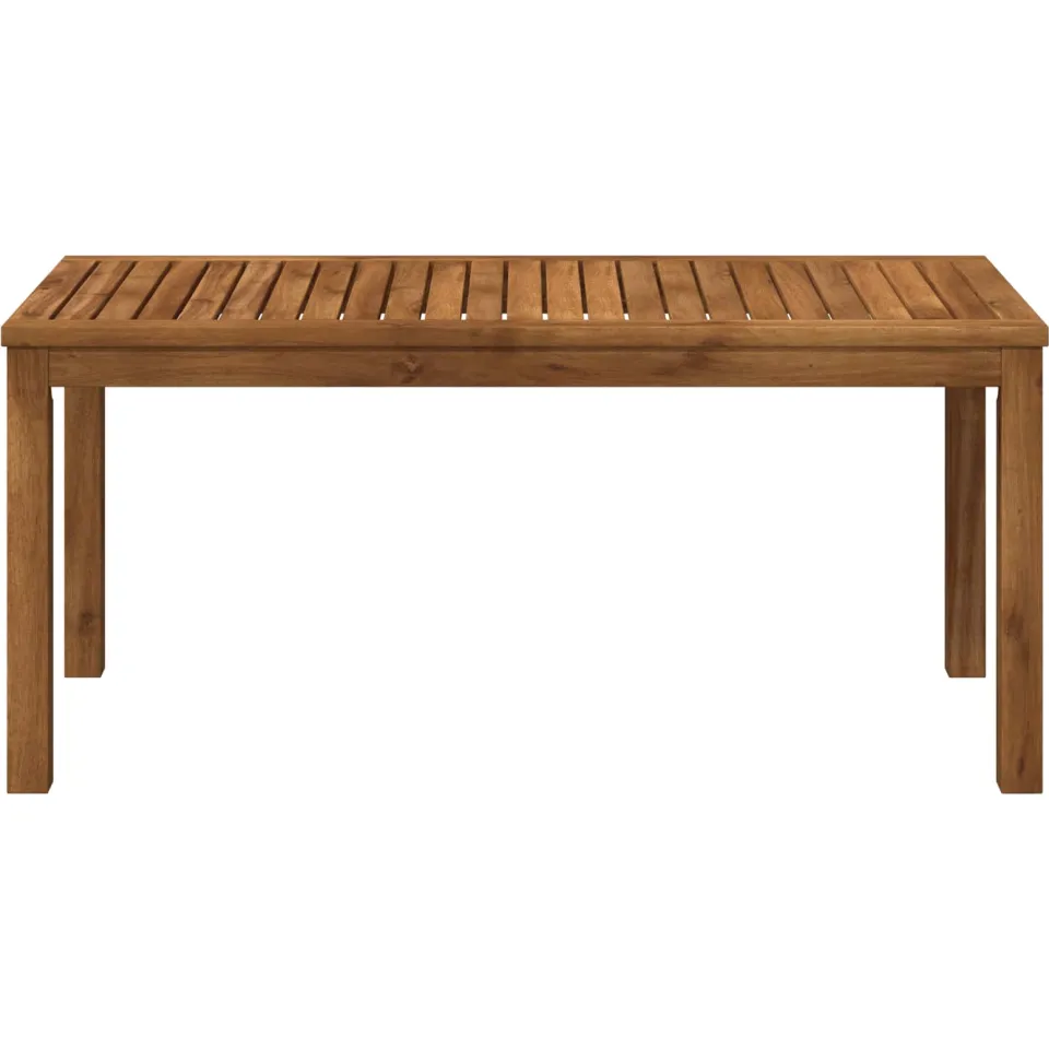 vidaXL Salontafel LAREN Naturel 49 x 100,5 x 45 cm Massief Acaciahout Bruin